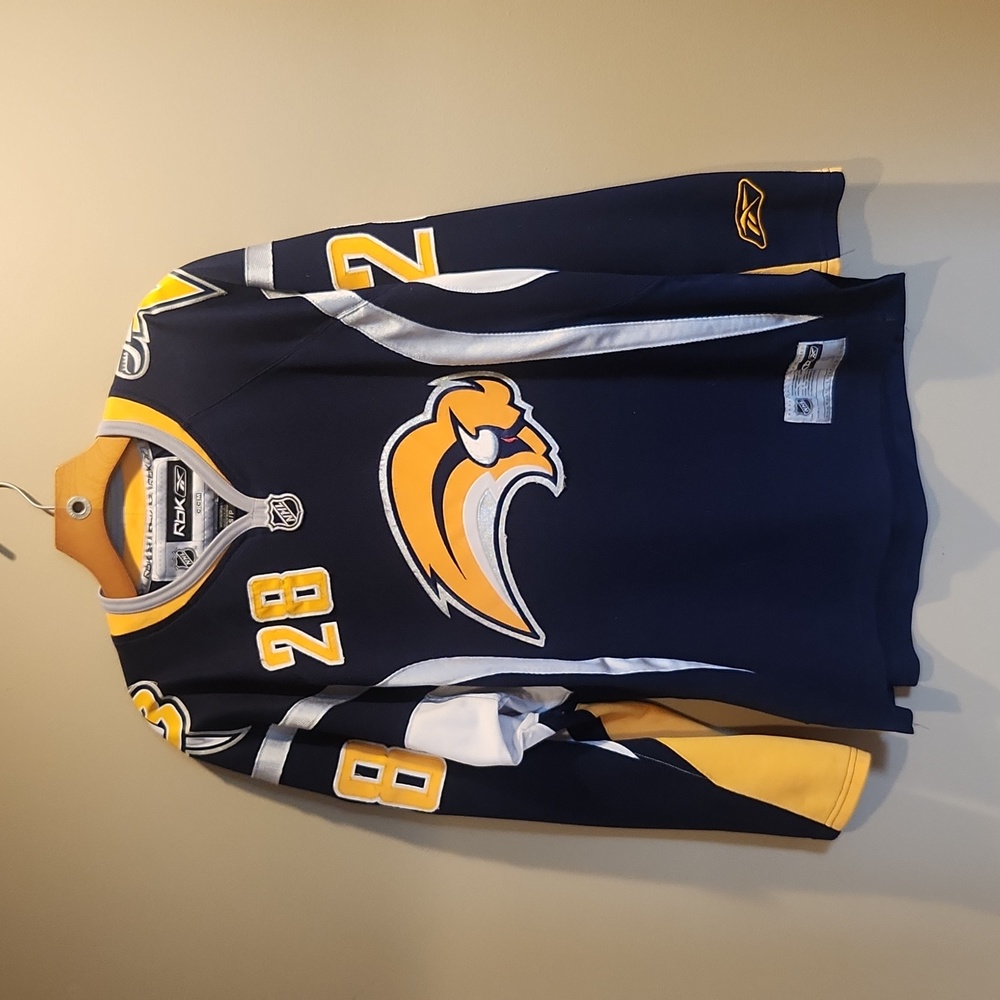 Buffalo Sabres RBK #28 Gaustad Jersey Size Small